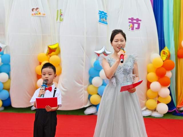 汉台区建国幼儿园开展庆六一活动