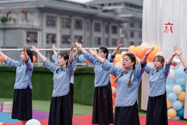 汉台区建国幼儿园开展庆六一活动