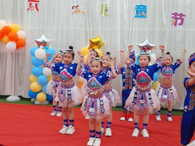 汉台区建国幼儿园开展庆六一活动